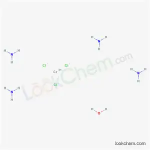 Molecular Structure of 13862-89-0 (chromium(3+) chloride ammoniate hydrate (1:3:4:1))