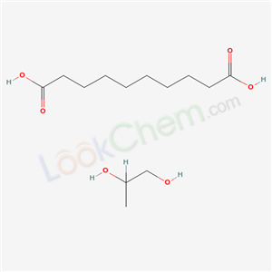 26222-20-8,Decanedioic acid, polymer with 1,2-propanediol,Decanedioic acid, polymer with 1,2-propanediol;Sebacic acid, 1,2-propanediol polymer;Sebacic acid, propylene glycol polymer