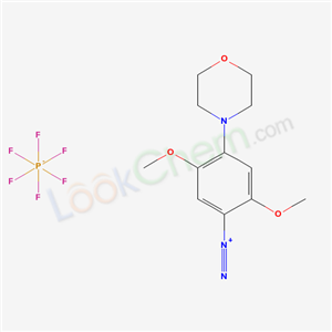 N-(4-Diazonium-2,5-dimethoxyphenyl)morpholine, hexafluorophosphate