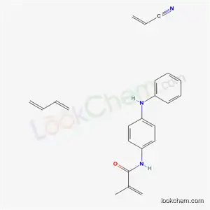 N-(4-anilinophenyl)-2-methylprop-2-enamide;buta-1,3-diene;prop-2-enenitrile