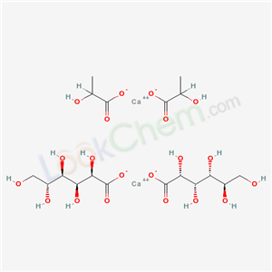 dicalcium; 2-hydroxypropanoate; (2R,3S,4R,5R)-2,3,4,5,6-pentahydroxyhexanoate