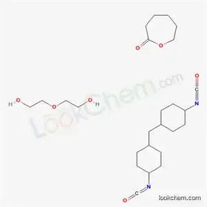Molecular Structure of 54954-83-5 (2-Oxepanone, polymer with 1,1-methylenebis4-isocyanatocyclohexane and 2,2-oxybisethanol)
