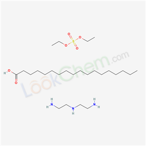 Octadecanoic acid, reaction products with diethylenetriamine, di-Et sulfate-quaternized(68585-05-7)