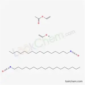 Molecular Structure of 70892-21-6 (Acetic acid ethenyl ester, polymer with ethenol, reaction products with 1-isocyanatohexadecane and 1-isocyanatooctadecane)