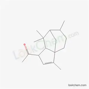 Molecular Structure of 68867-57-2 (1-(Octahydro-3,6,8,8-tetramethyl-1H-3a,7-methanoazulenyl)acetone, didehydro derivative)
