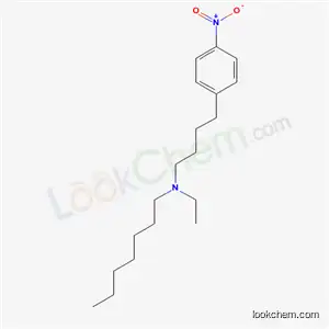 Molecular Structure of 72456-63-4 (N-ethyl-N-[4-(4-nitrophenyl)butyl]heptan-1-amine)