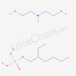 2-Ethylhexanol phosphate, diethanolamine salt
