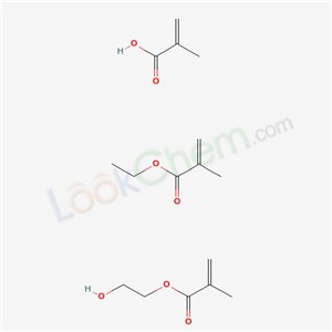 Hydroxyethyl methacrylate-methacrylic acid-ethyl methacrylate copolymer