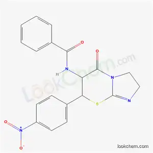 N-[7-(4-nitrophenyl)-5-oxo-2,3,6,7-tetrahydro-5H-imidazo[2,1-b][1,3]thiazin-6-yl]benzamide