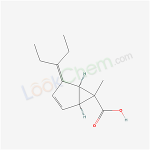 98874-94-3,(1S,5S)-6-methyl-4-(pentan-3-ylidene)bicyclo[3.1.0]hex-2-ene-6-carboxylic acid,