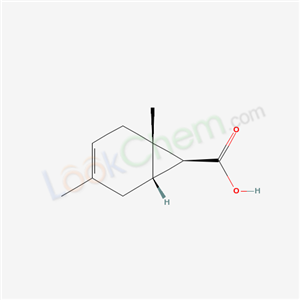 98875-00-4,(1S,6S,7S)-1,4-dimethylbicyclo[4.1.0]hept-3-ene-7-carboxylic acid,