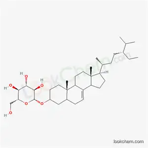 (9xi,14xi)-stigmast-7-en-3-yl beta-D-glucopyranoside