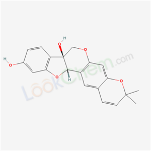 (7aS,12aS)-3,3-Dimethyl-3H,7H-benzofuro[3,2-c]pyrano[3,2-g][1]benzopyran-7a,10(12aH)-diol