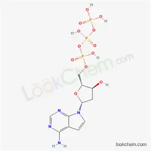 Molecular Structure of 67460-15-5 (2'-deoxytubercidin-5'-triphosphate)