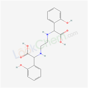 Benzeneacetic acid, α,α'-(1,2-ethanediyldiimino)bis[2-hydroxy-