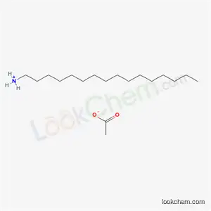 Molecular Structure of 2016-52-6 (hexadecylammonium acetate)