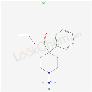 2048-53-5,4-(ethoxycarbonyl)-4-phenylpiperidin-1-aminium chloride,