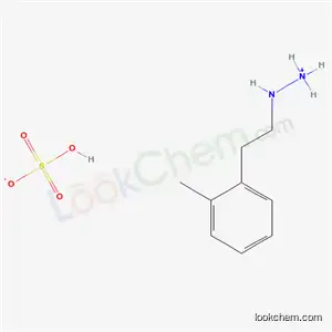 Molecular Structure of 2598-70-1 ([2-(2-methylphenyl)ethyl]hydrazinium hydrogen sulfate)