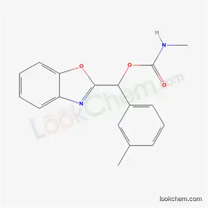 Molecular Structure of 104029-69-8 (1,3-benzoxazol-2-yl(3-methylphenyl)methyl methylcarbamate)