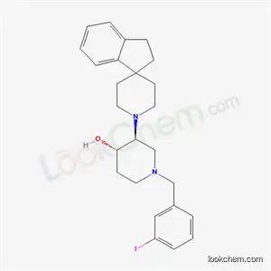 Molecular Structure of 158628-56-9 (1'-(1-(3-iodobenzyl)-4--hydroxypiperidin-3-yl)-2,3-dihydrospiro(indene-1,4'-piperidine))
