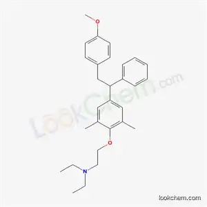 N,N-diethyl-2-{4-[2-(4-methoxyphenyl)-1-phenylethyl]-2,6-dimethylphenoxy}ethanamine