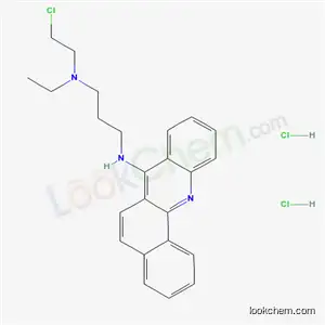 Molecular Structure of 4251-89-2 (7-(3-(ETHYL-2-(CHLOROETHYLAMINO)PROP-YLAMINO))-BENZ(c)ACRIDINE DIHYDRO-CHLORIDE			)