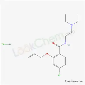 Molecular Structure of 5107-01-7 (Alloclamide hydrochloride)