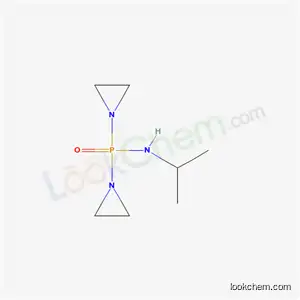 Molecular Structure of 5774-35-6 (Bis(1-aziridinyl)(isopropylamino)phosphine oxide)