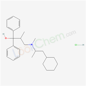 Benzhydrol, alpha-(2-((cyclohexyl-1-methylethyl)methylamino)-1-methylethyl)-, hydrochloride