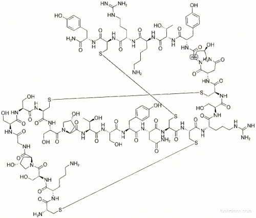 Molecular Structure of 106375-28-4 (OMEGA-CONOTOXIN GVIA)
