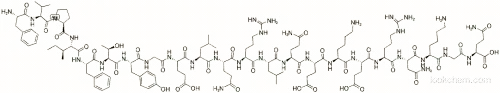 Molecular Structure of 116283-54-6 ([LEU13]-MOTILIN PORCINE)