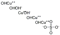 Copper hydroxide sulfate (Cu<sub>4</sub>(OH)<sub>6</sub>(SO<sub>4</sub>))