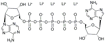 75522-97-3,P1,P5-DI(ADENOSINE-5'-)PENTAPHOSPHATE, TRILITHIUM SALT,adenosine5’-(hexahydrogenpentaphosphate),5’.fwdarw.5’-esterwithadenosine,;AP5A;AP5A, 3LI;AP5A, LI3;P1,P5-DI(ADENOSINE-5’-)PENTAPHOSPHATE, TRILITHIUM SALT;P1,P5-DI(ADENOSINE-5’-PENTAPHOSPHATE), TRILITHIUM;Adenosine 5’-(hexahydrogen pentaphosphate), 5’->5’-ester with adenosine, trilithium salt;Adenosine 5-(hexahydrogen pentaphosphate), P?5-ester with adenosine, trilithium salt