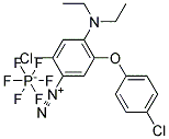 2-Chloro-5-(4-chlorophenoxy)-4-diethylaminobenzenediazonium hexafluorophosphate