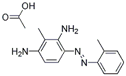 1,3-Benzenediamine, 2-methyl-4-((2-methylphenyl)azo)-, monoacetate