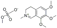 93776-98-8,3,4-Dihydro-6,7,8-trimethoxy-2-methylisoquinolinium methyl sulphate,3,4-dihydro-6,7,8-trimethoxy-2-methylisoquinolinium methyl sulphate