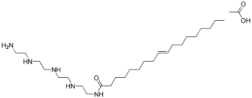 N-(2-((2-((2-((2-Aminoethyl)amino)ethyl)amino)ethyl)amino)ethyl)octadec-9-enamide monoacetate