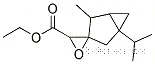 Molecular Structure of 94030-85-0 (ethyl 1-isopropyl-4-methylspiro[bicyclo[3.1.0]hexane-3,2'-oxirane]-3'-carboxylate)