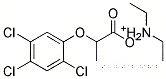 Molecular Structure of 94042-99-6 (Diethylammonium 2-(2,4,5-trichlorophenoxy)propionate)