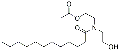 N,N-Bis(2-hydroxyethyl)dodecanamide monoacetate