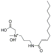 (Carboxymethyl)dimethyl(3-((1-oxoundecenyl)amino)propyl)ammonium hydroxide