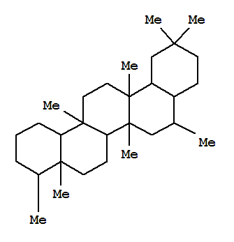 100218-06-2,24,25,26,28-Tetranoroleanane,5,9,13,16-tetramethyl-, (4b,5b,8a,9b,10a,13a,14b)- (9CI),D:A-Friedo-28-noroleanane,16-methyl-; Pachysanane