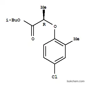 Molecular Structure of 101012-85-5 (isobutyl (+)-2-(4-chloro-2-methylphenoxy)propionate)