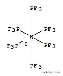 Molecular Structure of 13815-35-5 (phosphorus(1+), trifluorohydro-, tungsten salt)