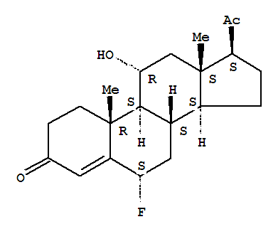 Pregn-4-ene-3,20-dione,6a-fluoro-11a-hydroxy- (7CI,8CI) cas  1474-59-5