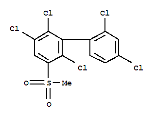 1,1'-Biphenyl,2,2',3,4',6-pentachloro-5-(methylsulfonyl)-(149949-86-0)