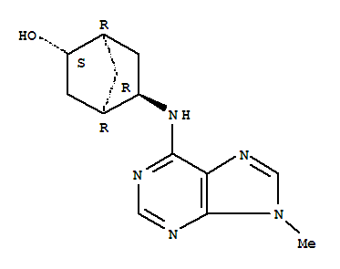175274-53-0,Bicyclo[2.2.1]heptan-2-ol,5-[(9-methyl-9H-purin-6-yl)amino]-, (1R,2S,4R,5R)-rel-,Bicyclo[2.2.1]heptan-2-ol,5-[(9-methyl-9H-purin-6-yl)amino]-, (2-exo,5-endo)-; WRC 0457