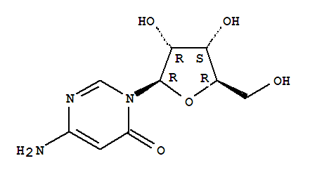 18645-81-3,6-Amino-3-β-D-ribofuranosyl-4(3H)-pyrimidinone,1-(b-D-Ribofuranosyl)-4-amino-6-pyrimidinone;4-Amino-1-(b-D-ribofuranosyl)-6-pyrimidone
