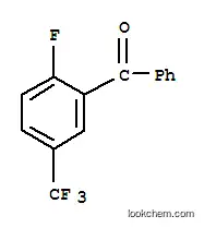 Molecular Structure of 199292-40-5 (2-FLUORO-5-(TRIFLUOROMETHYL)BENZOPHENONE)
