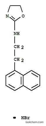 Molecular Structure of 101932-41-6 (2-(2-(1-Naphthyl)ethylamino)-2-oxazoline hydrobromide)